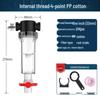 Fischabfall-Sammler & Selbstentleerender Wasserhahn Sediment-Vorfilter für Aquarien