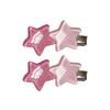 Jelly Color Star Hair Clip Are Versatile Gentle Simple Sweet Cute Hairpins Fashionable Hair Accessories