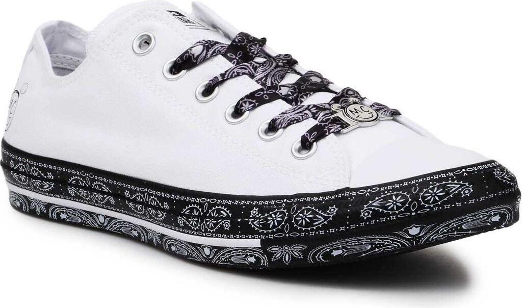 Кроссовки Converse Chuck Taylor All Star Hi x Miley Cyrus белый/розовый/собачий лес черный