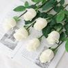 10 Pcs/lot Moisturizing Real Touch Roses Artificial Flowers Bridal Bouquet Rose Wedding Decor Home Party Valentine's Day Floral