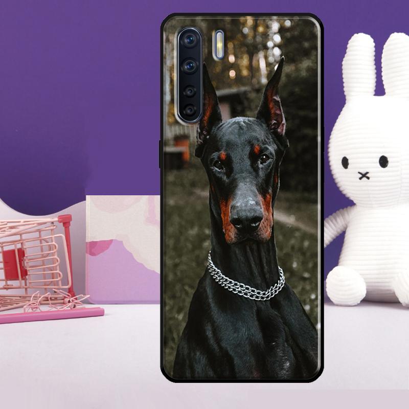 

Doberman Dog Case For Oppo A54 A74 A94 A80 A60 A40 A18 A38 A58 A78 A98 A96 A76 A16 A15 A17 A57 A77 A5 Pro OPPO A76