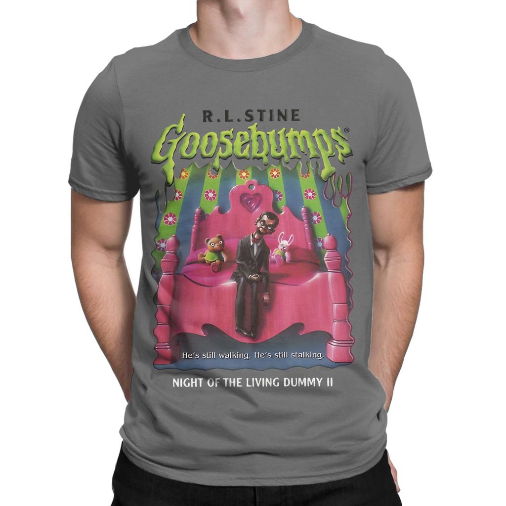 Night Horror Funny 100 Cotton Tshirt Goosebumps Tops Tees For Unisex