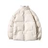 Herren Winter Baumwollwattierte Jacke Bequeme Passform Große Größe Stehkragen Verdickte Baumwolljacke