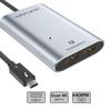WAVLINK Thunderbolt 3 Mini Docking Station with HDMI Adapter, Dual 4K or Single 5K Display Adapter, Thunderbolt 3 Dual 4K or Single 5K