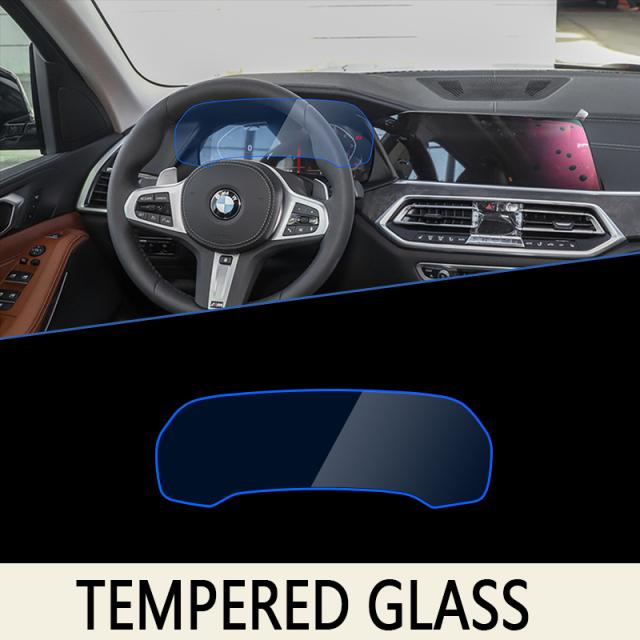 

Для BMW X6 MK3 G06 ~ ​​2022 автомобильный навигационный прибор, пленка для дисплея на заднем сиденье, сенсорная полноэкранная защитная пленка, закаленная B instrument