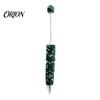Decorative Diamond Craft Pen Beadable Pens, Bling Rhinestone Beaded DIY Bead Pen, Crystal Shaft Ballpoint Black Ink Pens for Decorations Office School