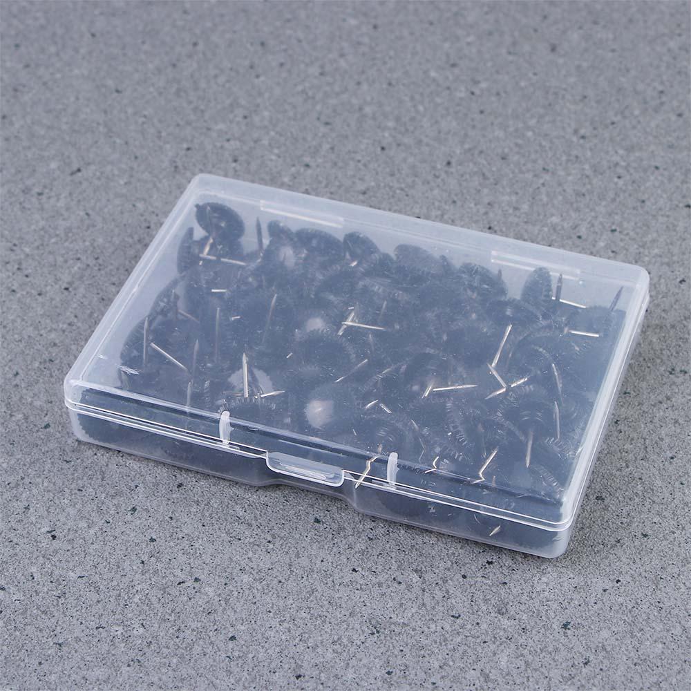 Plastic Head Decorative Pushpin Map Markers Gear-like Pushpins Map Pins Thumb Tacks Drawing Pins