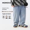 MOMOCO Boys' Winter Fleece-Lined Casual Denim Jeans