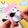 Gift Cartoon Little Panda Note Cute High Looking Paper Strong Sticky Lovely Memo PadIns Wholesale Kawai Stationery Office School