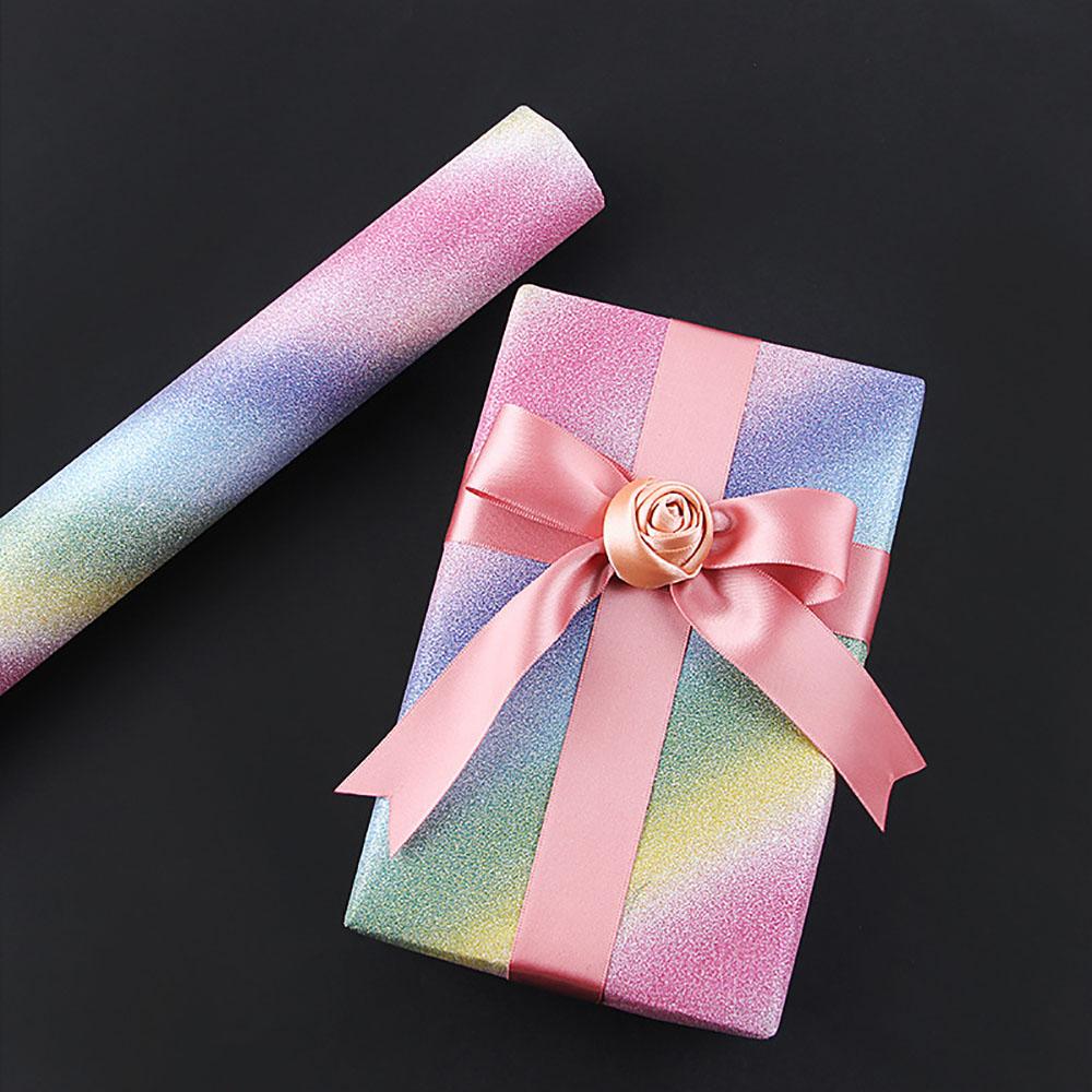 50x70cm Bronzing Gift Wrapping Paper Gold Polka Dots Birthday Valentine's Day Bouquet Gift Packaging Paper DIY Decoration Paper