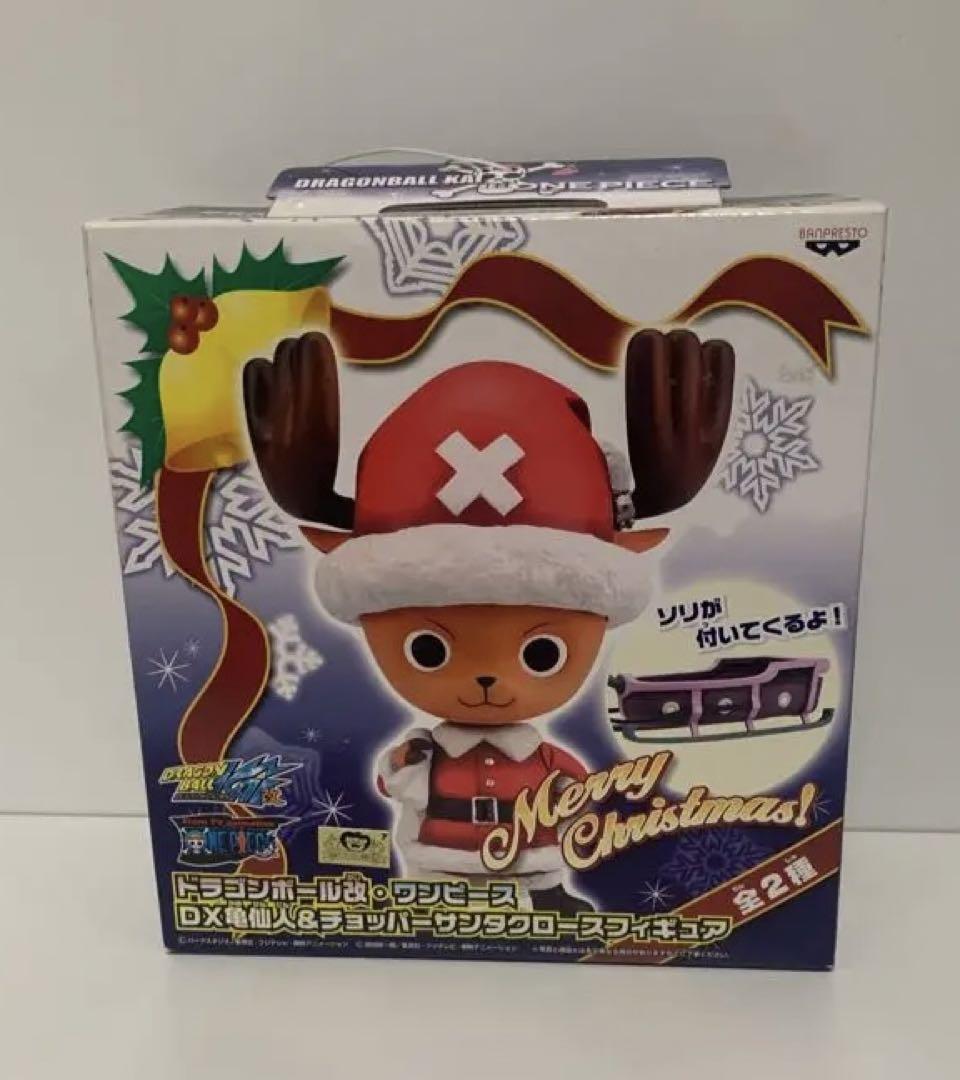 

[USED] One Piece Dragon Ball Chopper Santa Figure