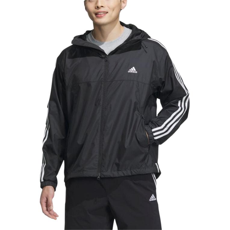Adidas Jackets & Coats Men's Black JF3912