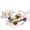 Wooden RC Car Toy Science Kits 3D Puzzle Toys Gift Crafts Handmade Assembly Early Learning Teaching