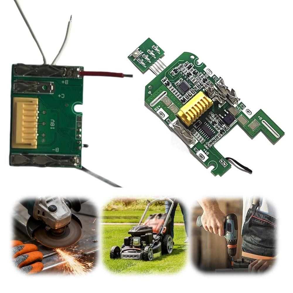 18V Lithium Battery Charging Board PCB Circuit Board Electronic Components Horizontal Lamp Protection Board for Makita