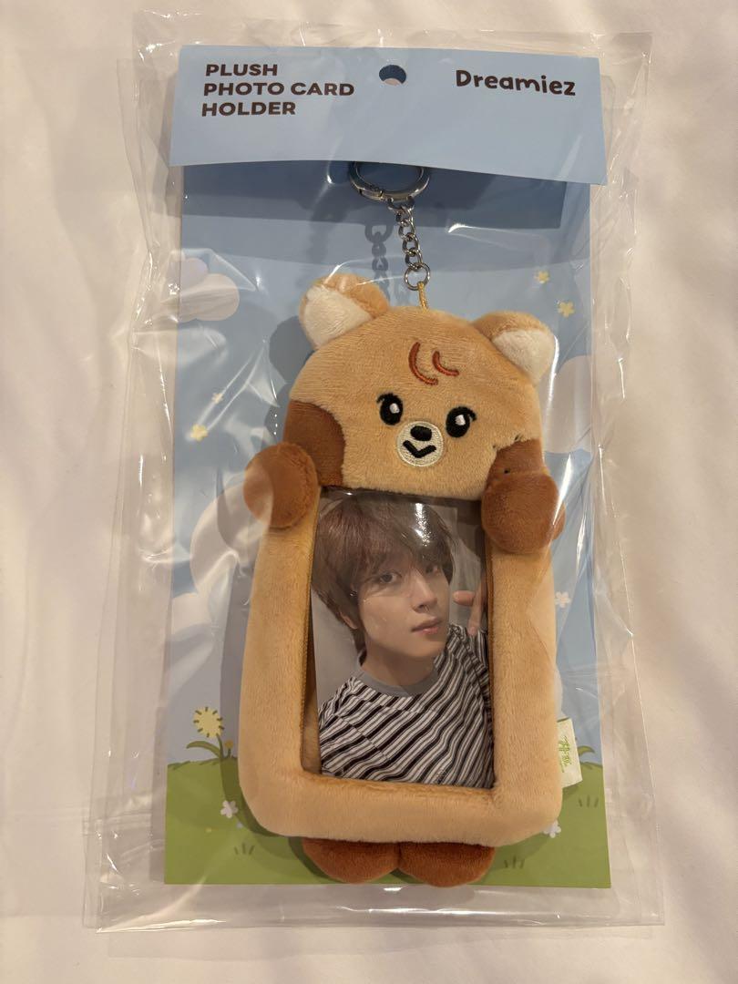

[USED] NCT DREAM Dreamiez Plush Photo Card Holder Haechan