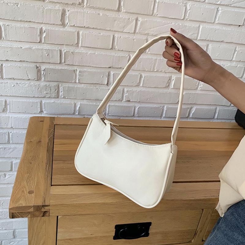 Vintage Retro Totes Handbag Leather Small Subaxillary Bag Mini Shoulder Bags