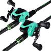 Fishing Rods and Reels Set Baitcasiting Fishing Reel Portable Telescopic Fishing Pole Sea Fishing