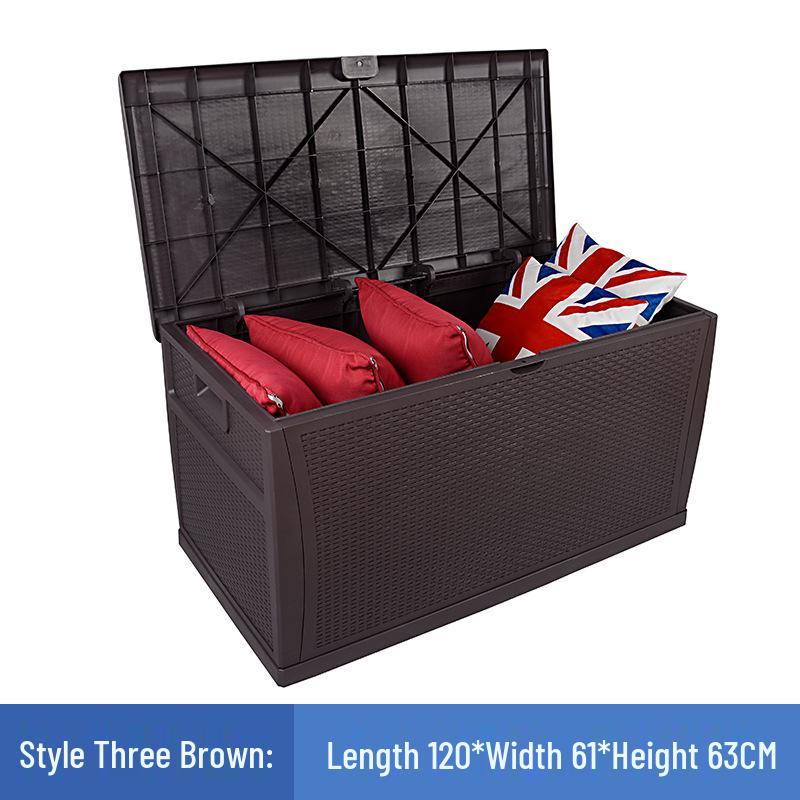 Waterproof Outdoor Storage Shed for Balcony and Garden Tools