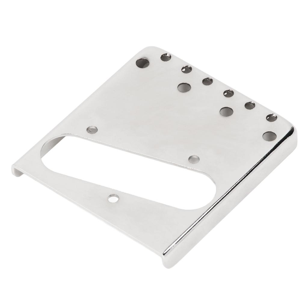 Electric Guitar Bridge Plate Stainless Steel Top Loading Guitar Bridge Plate for TL Cigar Box