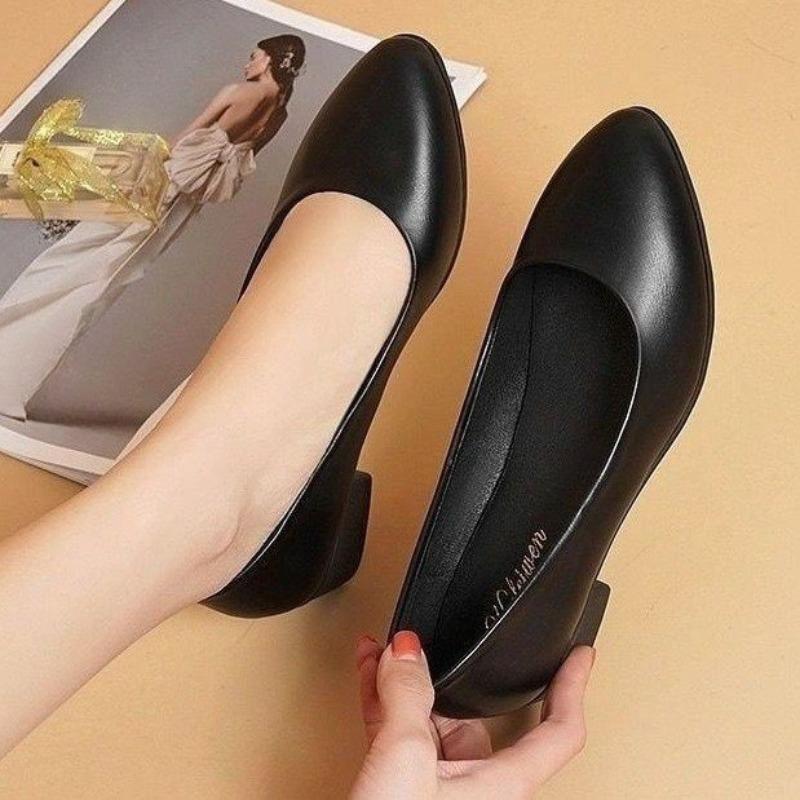 Low-heeled Women's Mid-heeled Women's Platform Women's Shoes, Women's Single Shoes