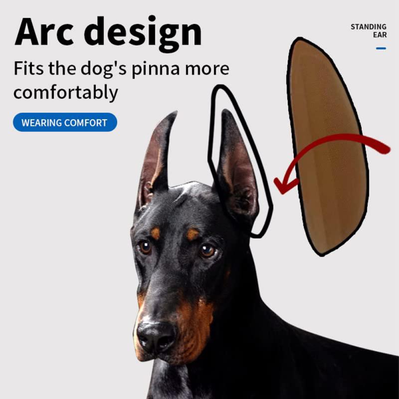 Suport de corecție fix pentru câini Autocolante pentru plasture pentru urechi Instrument de sprijin pentru picioare pentru Doberman Pinscher Corgi