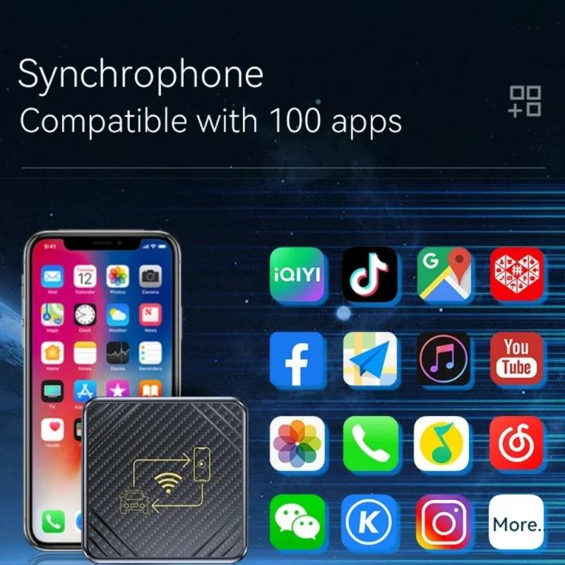 USB/Type-C Interface Plug and Play Wireless CarPlay Car Box Car Phone Interconnection Module Intelligent Android Autocarplay Box