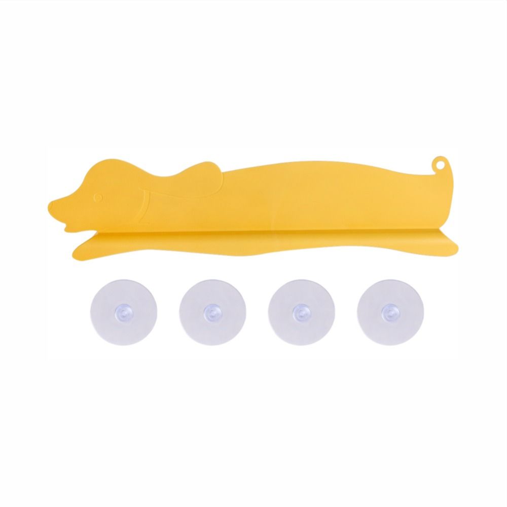 Cute Dog Shape Sink Splash Guard Silicone Basin Sink Board New Splash Water Baffle