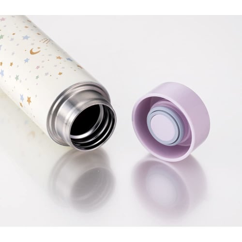 Skater Mug Bottle Star Pattern 350ml Ultra Light Stainless Steel Water Bottle STYL4-A
