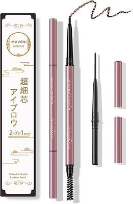 Maveni Eyebrow Pencil with Eyebrow Pencil Persian Resistant To and Sebum Ultra-fine Brush, Long-lasting (Includes Same-Color Refill) Water, Sweat,
