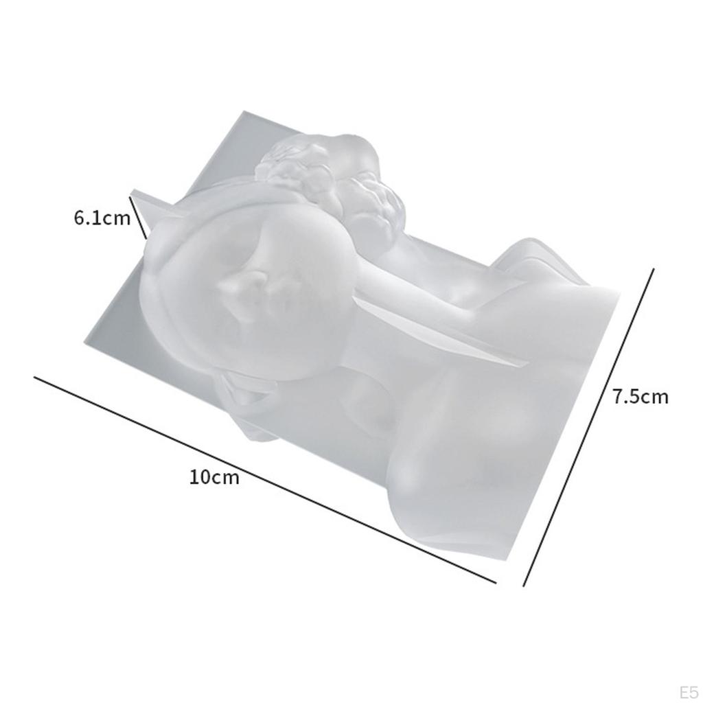 Elegant Female Silicone Model for Candle Making and Resin Casting Decor Supplies