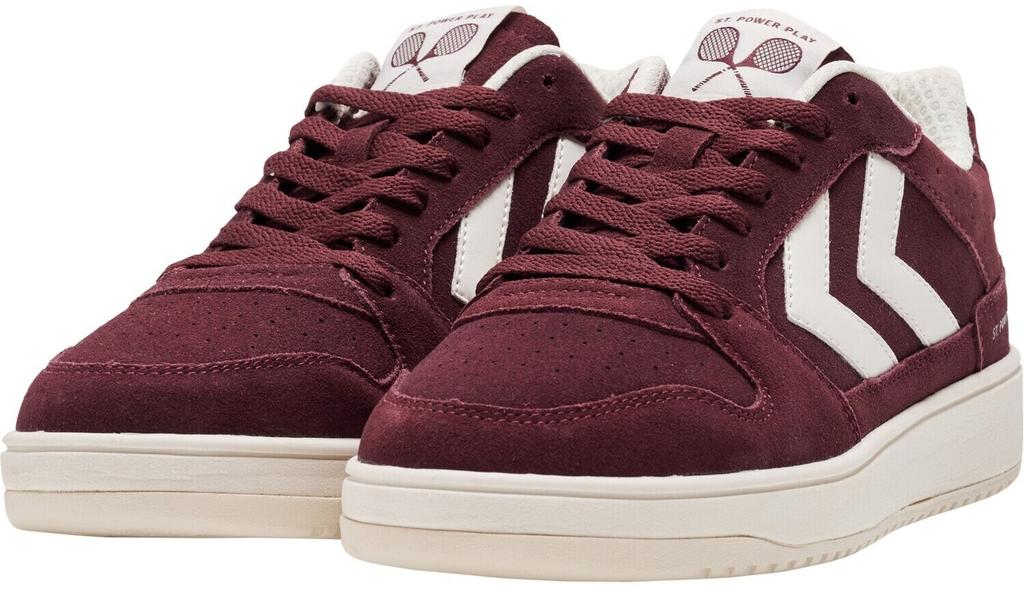 Кроссовки Hummel St. Power Play Suede (216062) (216062-3430) красный