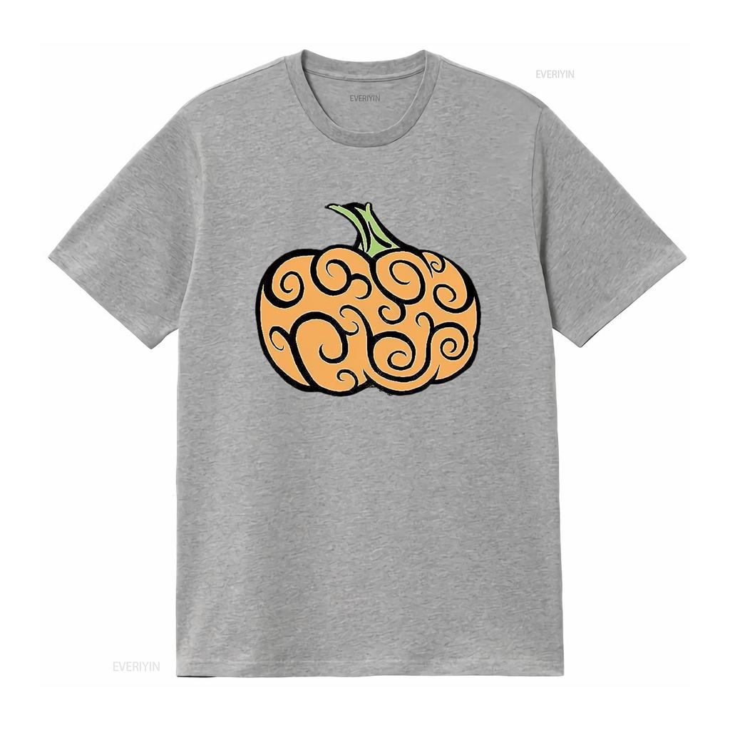 Halloween Pumpkin Swirl Design Women s Plus Size T Shirt Black 2X Large vintage Washed Stretched streetwear Comfortable