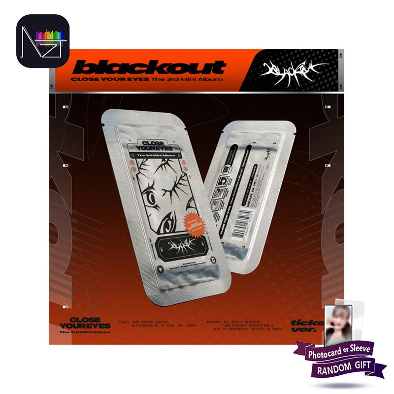 [VORBESTELLUNG] CLOSE YOUR EYES – Das 3. Mini-Album blackout (Ticketversion)