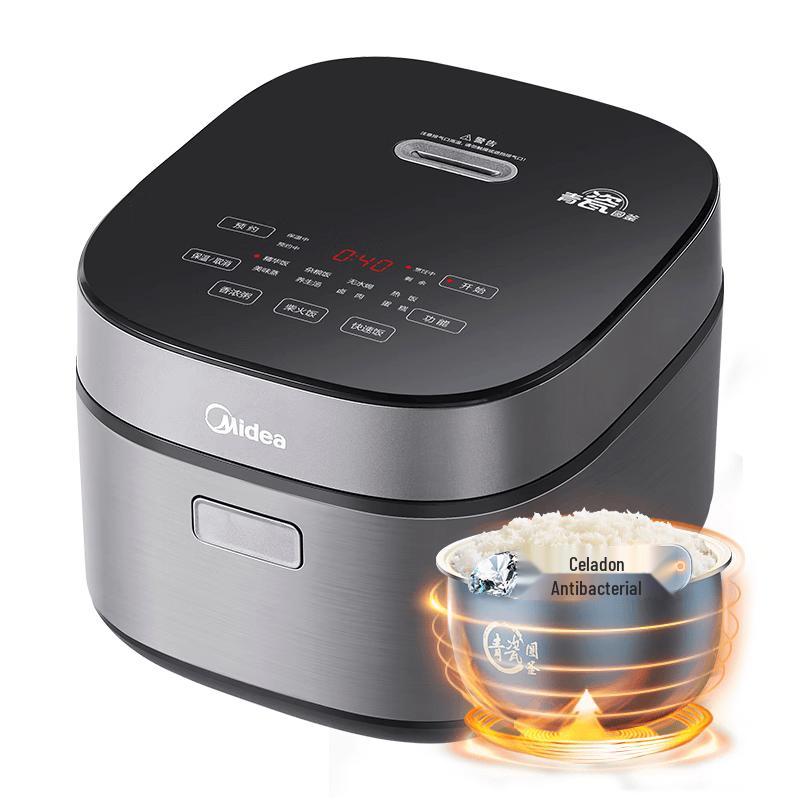 Midea 5L Smart Multi-function Ceramic Rice Cooker CN plug (adapter included)