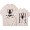 Ken Carson Chaos World Tour Cotton T Shirt Men Women Hip Hop Tee Short Sleeve Tshirt Summer Oversized T-shirt Tops Gift For Fans