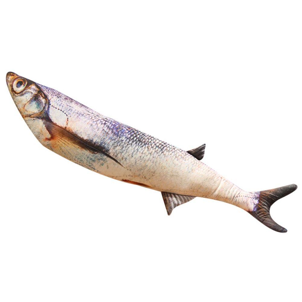 

Grouper Simulation Fish Plush Pillow Stuffed Fish Anime Pillow Dolls Home Decoration Style 1