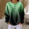 Women's Casual Shirts Long Sleeve Tops Button Up V Neck Loose Knit Fall Favorites For Women
