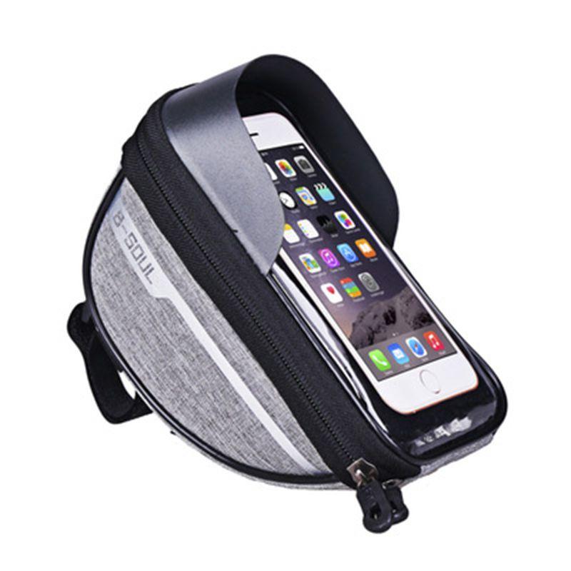 Stylish B-soul Bicycle Handlebar Bag With Sensitive Touch Screen And Large Capacity
