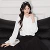 Women's French Style Doll Collar Chiffon Blouse