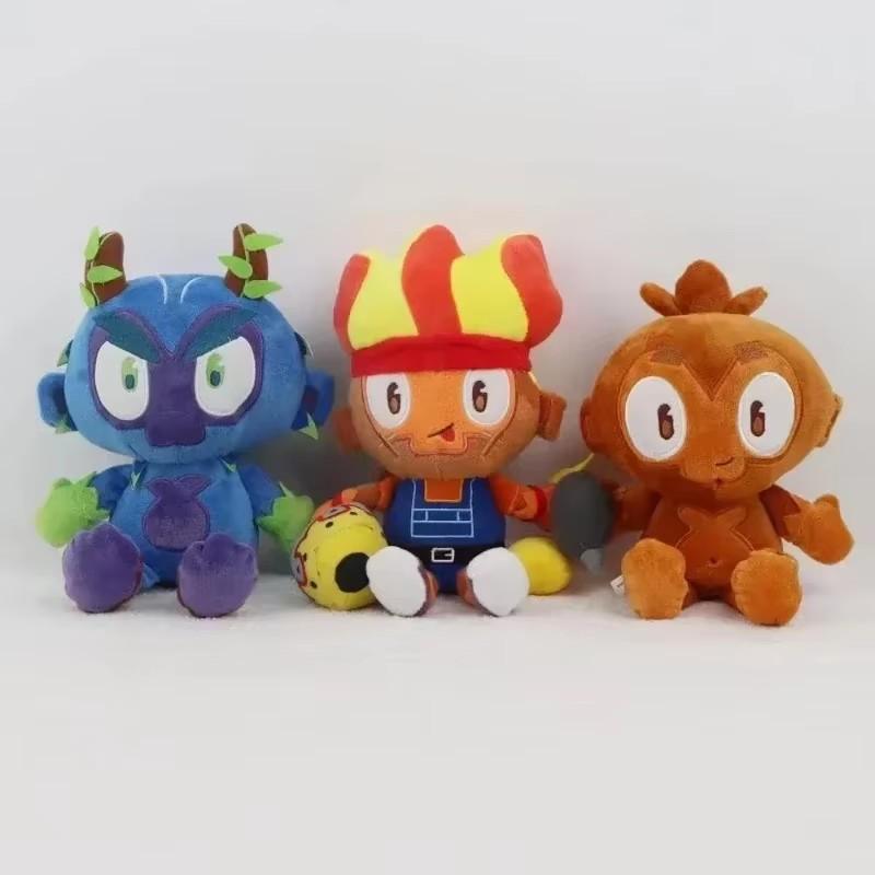 Peluche Scimmia Freccetta 20cm Bloons TD Bambole Ripiene Cartone Animato Gwendolin Obyn Greenfoot Peluche Figura Giocattolo Regalo di Natale Compleanno per Fan