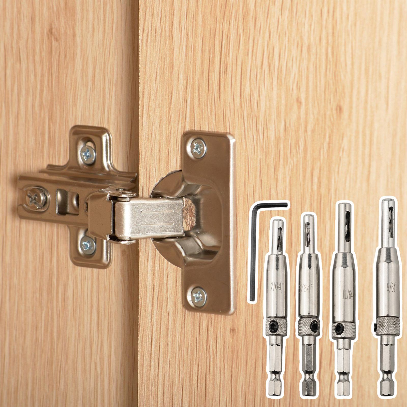 

Dependable Performance Comprehensive 4 Piece Hinge Pilot Hole Drilling Kit Featuring Sturdy Hexagonal Construction China Mainland
