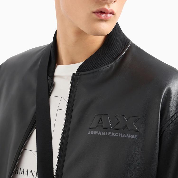 ARMANI EXCHANGEAE SS24 Puffer Jacket Men's Black 3DZB05-ZE1CZ-1200