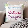 VVirtual Strangers Aesthetic Decor Cushion Cover Pillowcase Antidustmite Invisible Zipper Short Plush Sofa Cushion