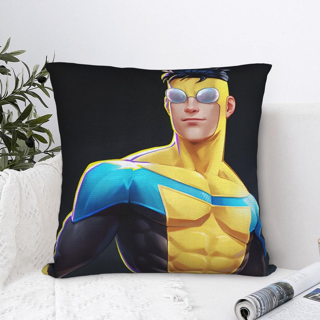 Anime Invincibles Pillow Case Square Pillow Cover For Wedding Party Home Decor Funny Pillowcases