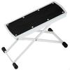 Adjustable Guitar Footrest Anti-Slip Foldable Footstool for Guitarists