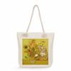 Painting print thick rope single-shoulder beach bag 7296
