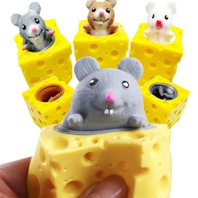 Sensory Toy Fun Squeezing Squirrel Cup Toys Fidget Antistress Toy Decompression Stress Reliefing Gift for Kids Adults