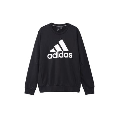 Crew Neck Pullover Sweatshirt Men Tops Black DT9941