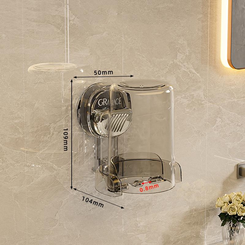 

Держатель и подставка для зубных щеток на присосках, настенный дизайн без сверления, набор стаканов для зубов высокой ценности, органайзер для хранения в ванной комнате