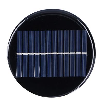 Panou Solar Rotund 0.8W 6V 10cm Panou Solar DIY Placă de Încărcare Solară pentru Lumină Solară